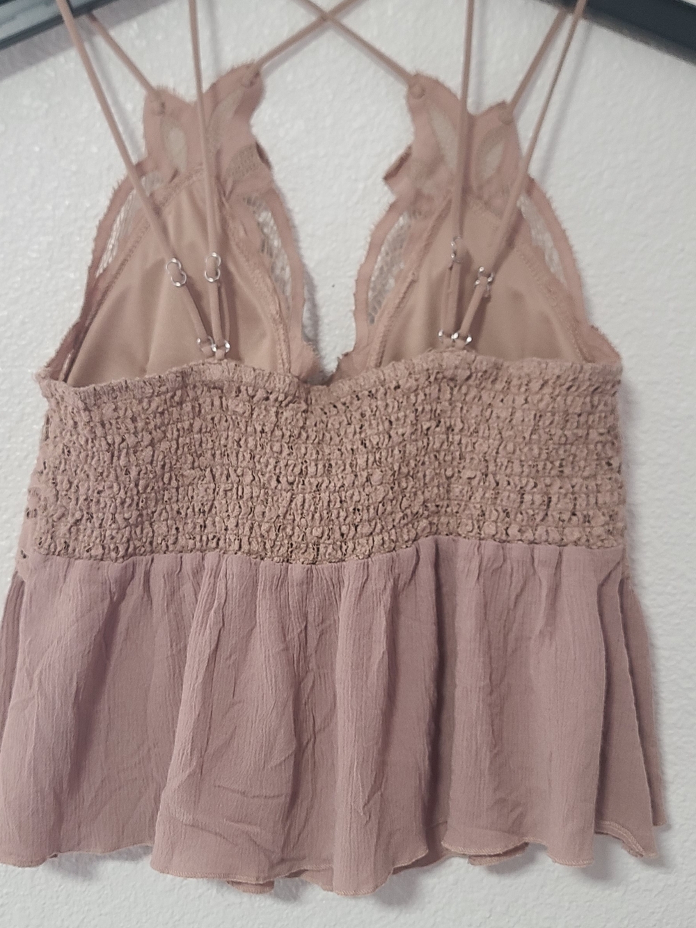 J for Justify Blush Lace-Trim Camisole - Picture 5 of 7
